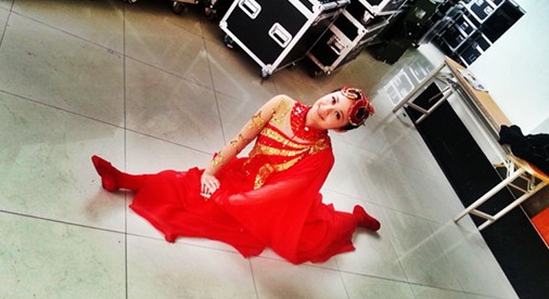 &ldquo;舞小丫&rdquo;赵颖近照