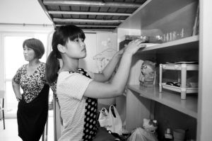 王莎莎开启大学新生活