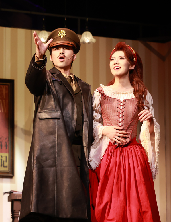 21级音乐剧毕业大戏《吻我·凯特》剧照